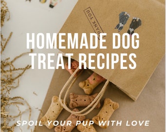 Recetas caseras de golosinas para perros