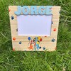Custom Bluey Themed Birthday Custom Photo Border - Etsy