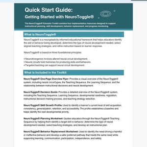 NeuroToggle Educator ToolKit afbeelding 4