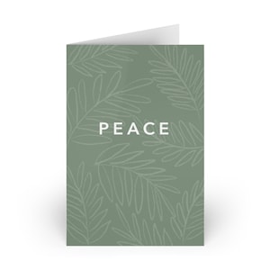 Cartes de voeux pour la paix (1 ou 10 pcs)