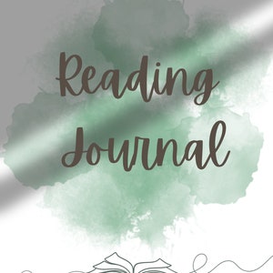 Reading Journal, Book Reading Tracker, Reading Planner image 10