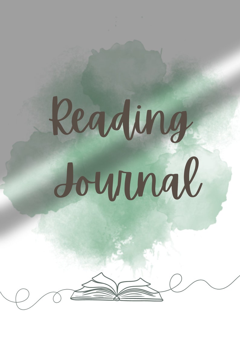 Reading Journal, Book Reading Tracker, Reading Planner image 10