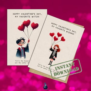 Deux cartes de Saint-Valentin, carte de Saint-Valentin, pliable et plate, carte pour coupler lui son mari, petite amie, joyeuse Saint-Valentin