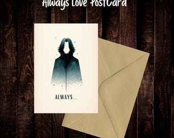 Snape 'Always' Love Card: Magical Loyalty (Digital Card)