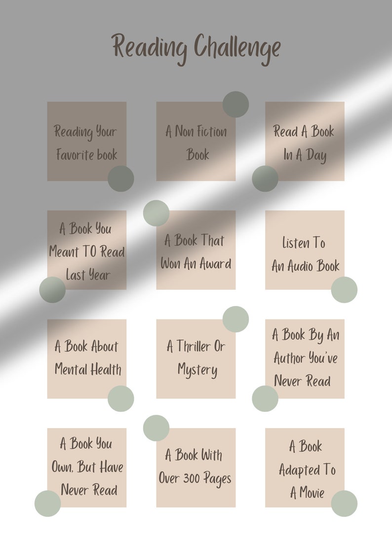 Reading Journal, Book Reading Tracker, Reading Planner image 9