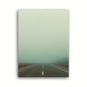 Open Road Printable Wall Art, Open Road Photo, Road Photography, Digital Download, Wall Art