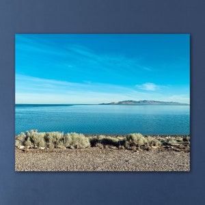 The Great Salt Lake Print, Salt Lake Poster, Instant Digital Download, The Great Salt Lake Poster