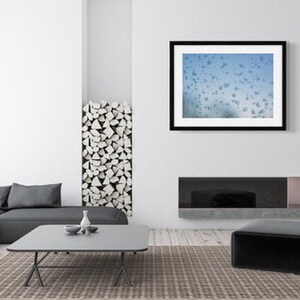 Snowflake Winter Snow Print, Snowflake Wall Art Decor, Winter Digital Download, Winter Photography