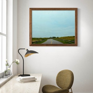 A Long Winding Road Digital Download Print, Road Wall Art Decor, Travel Wall Print, Instant Download