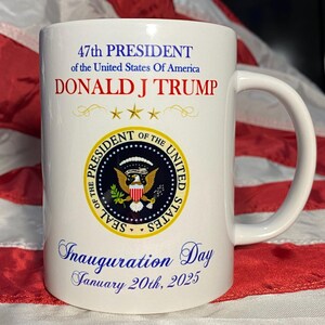 Trump - 2025 Inauguration Mug, 15 oz