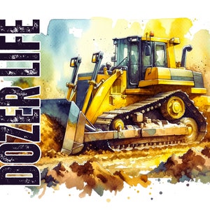 Construction Bull Dozer, Dozer Life, Tumbler or Mug