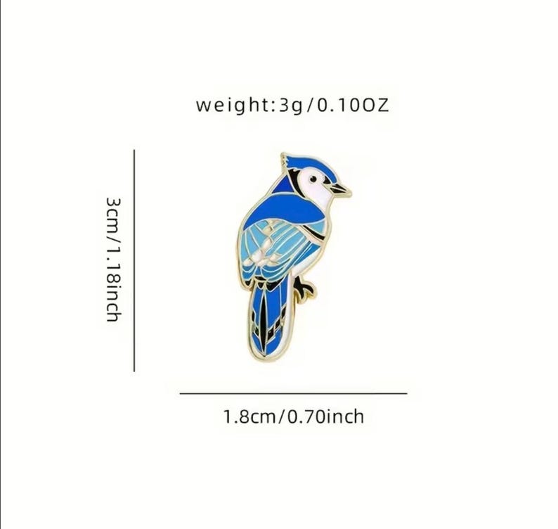 The Bird Collection * Needle Minders * Cross-stitch * Embroidery * Needlework Accessories * Crafter Gift * Notion * Magnet * Needle Nanny image 8