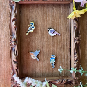 The Bird Collection * Needle Minders * Cross-stitch * Embroidery * Needlework Accessories * Crafter Gift * Notion * Magnet * Needle Nanny