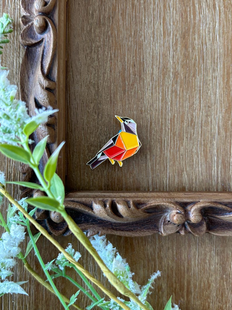 The Bird Collection * Needle Minders * Cross-stitch * Embroidery * Needlework Accessories * Crafter Gift * Notion * Magnet * Needle Nanny Robin