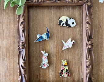 The Origami Collection * Needle Minders * Cross-stitch * Embroidery * Needlework Accessories * Crafter Gift * Notion * Magnet * Needle Nanny