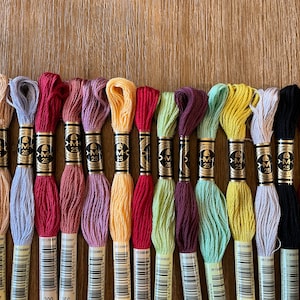 DMC Embroidery Floss - BLANC through 599