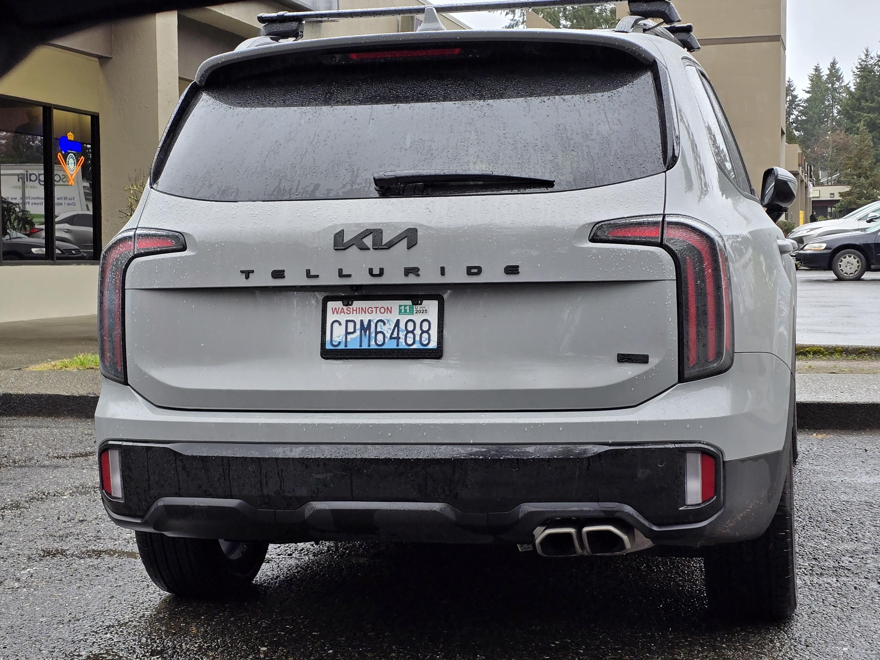2023, 24, 25, 26  KIA TELLURIDE X-Line blackout overlays, complete set