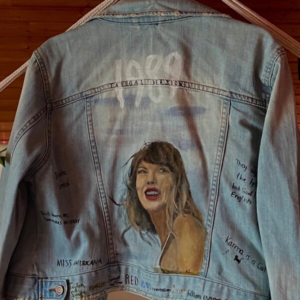 Costum Taylor Swift denim jacket (1989)