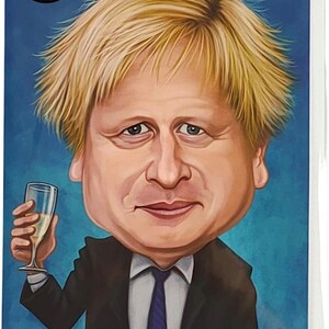 Boris Johnson sprechende Geburtstagskarte - Lustige Geburtstagskarte für Mama, Papa, 30., 40., 50., 60. wünscht Ihnen alles Gute zum Geburtstag in Boris Johnson