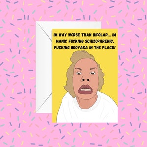 Ahh Wurzeln Dahlin! - Closas Lee Kunst von TikTok inspirierte Grußkarte, Geburtstagskarte - Booyaka im Ort