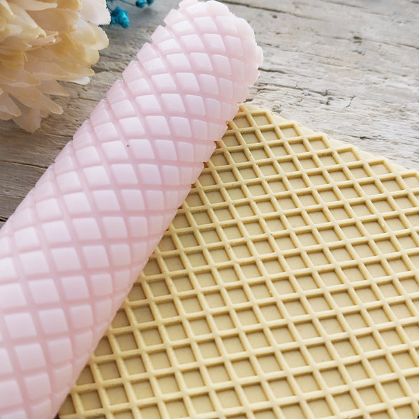 Ice Cream Cone Texture Roller, Polymer Clay Tools, Seamless Pattern, Jewlery Diy, Earring Making Tool