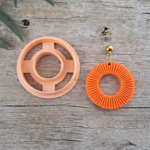 Cirkel donutsnijder Polymeerklei sieraden doe-het-zelf, gereedschap voor het maken van oorbellen