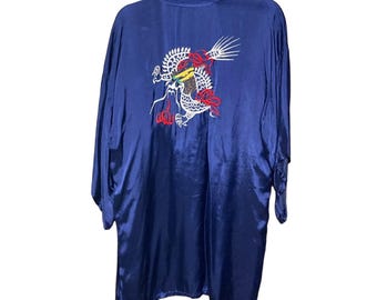 Vintage handgeborduurde kimono