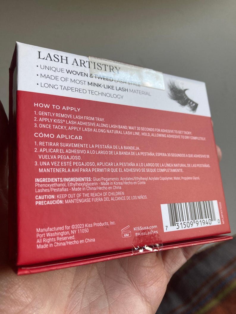 Kiss Lash Couture Masterpiece Holiday Masterpiece faux nertswimpers afbeelding 3