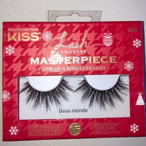 Kiss Lash Couture Masterpiece Holiday Masterpiece faux nertswimpers afbeelding 1