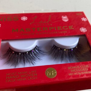Kiss Lash Couture Masterpiece Holiday Masterpiece faux nertswimpers afbeelding 2