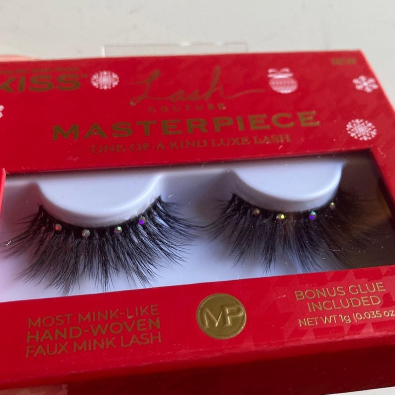 Kiss Lash Couture Masterpiece Holiday Masterpiece faux nertswimpers afbeelding 2