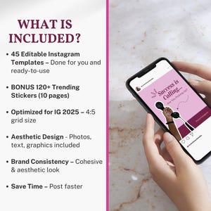Bold Pink Instagram Templates for Social Media Managers Editable Canva ...
