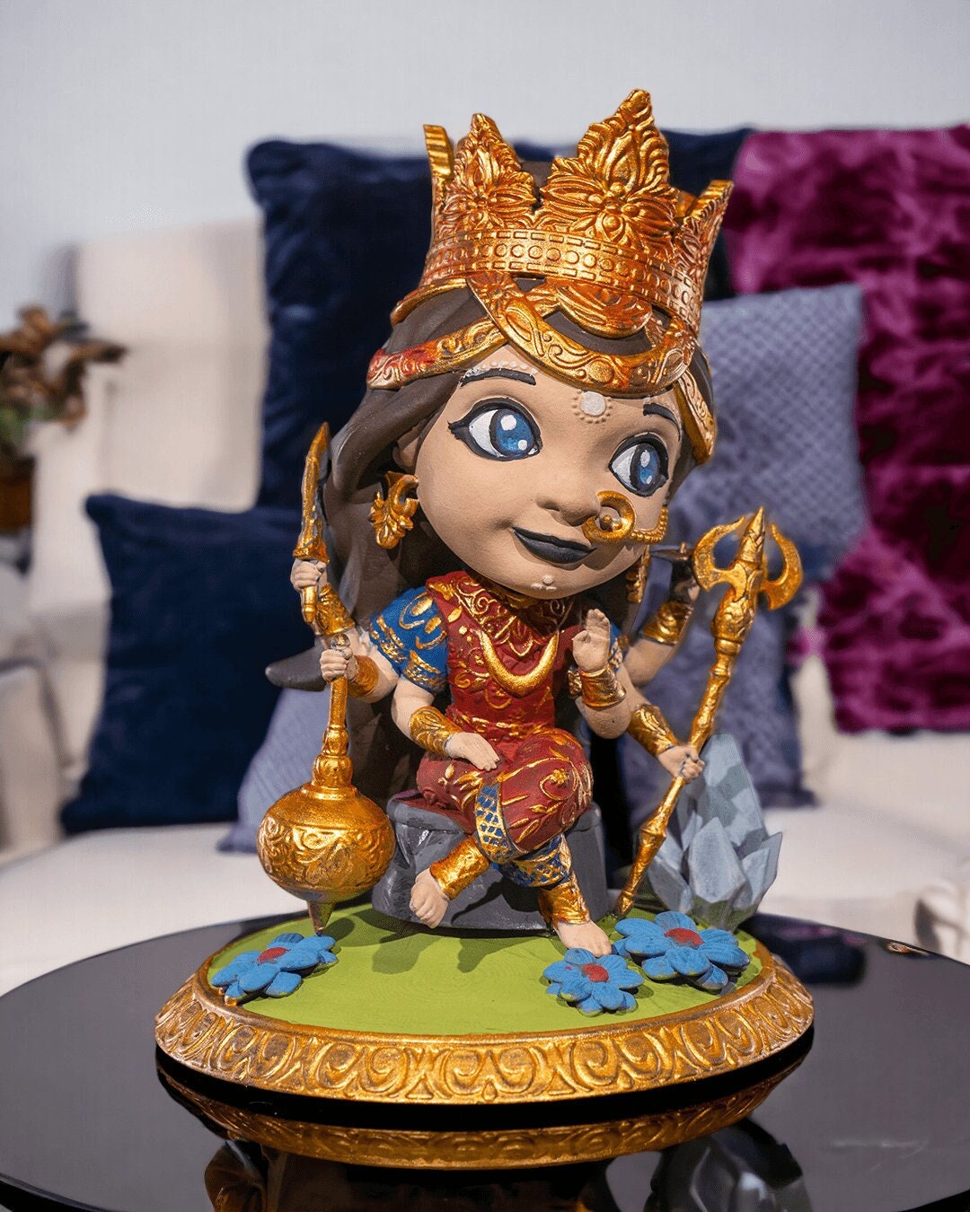 Chibi Hindu Gods: 3D Printed Home Decor - Etsy
