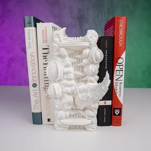 Handmade MIMIC Book Nook: Handmade, DnD, Dungeons & Dragons, Fantasy, Book Lover, Fantasy, Bookshelf Decor.