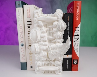 Handmade MIMIC Book Nook: Handmade, DnD, Dungeons & Dragons, Fantasy, Book Lover, Fantasy, Bookshelf Decor.