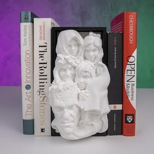 Enchanted Realm Book Nook - Handcrafted 3D Printed Fantasy Inspired Decor for Book Lovers