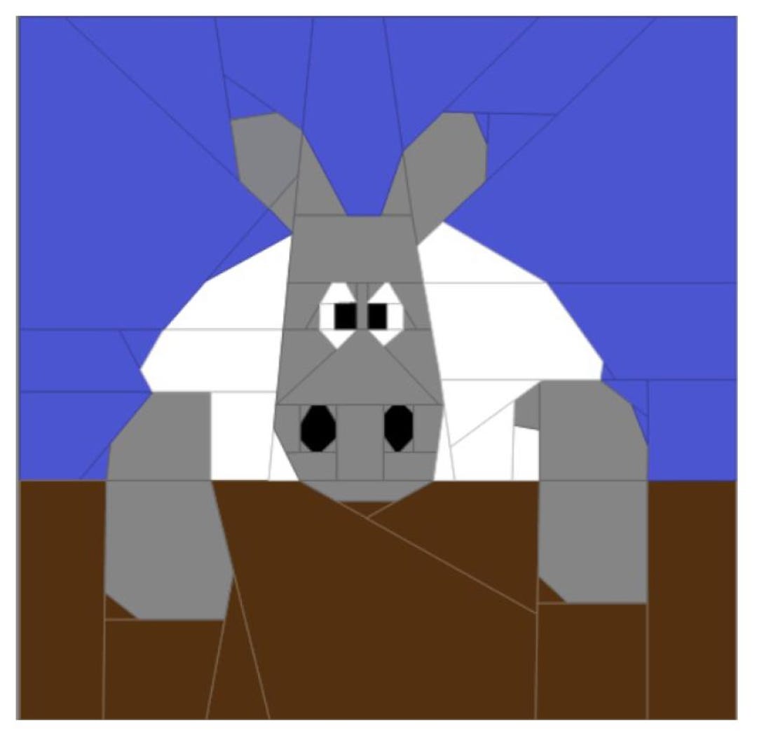 Fpp Pattern Snake Peeping Sheep 12
