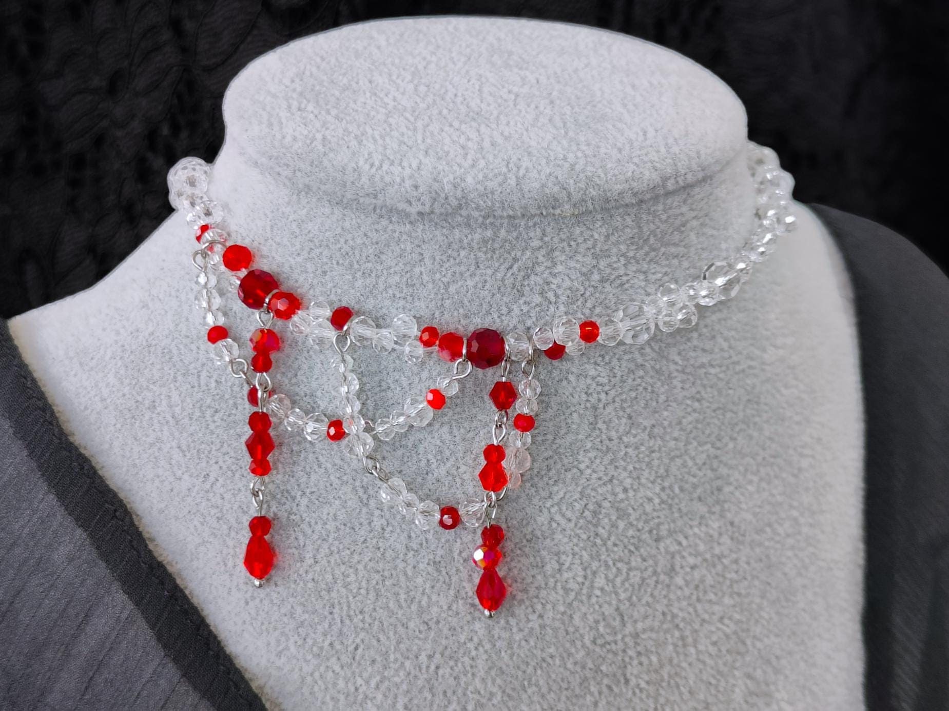 1 Ensemble De Tissu Colliers Uniques Coiffe Accessoires De Performance Costumes De Fête Pour