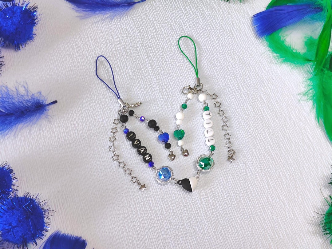 Ivantill Magnetic Phone Charms | Alien Stage Matching Keychain | Ivan ...