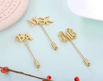 30 Domed Personalised Badge Tie Pin Lapel Hat Brooch Custom Any - Foto 2