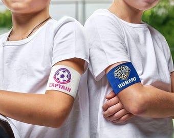 PATIKIL Voetbal Captain Armband, 10 Stks Captain Armbanden voor Voetbal