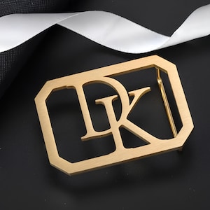 Hebilla de cinturón de nombre personalizado / Cinturón de hebilla de nombre inicial con cuero / Cinturón de regalo personalizado para hombres para hombres y mujeres / Nombre de hebilla personalizado Niños