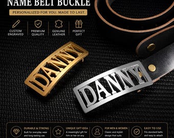 名前入りベルトバックル、カスタムイニシャルベルトバックル、カスタム
