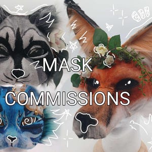 Therian Mask Commissions !