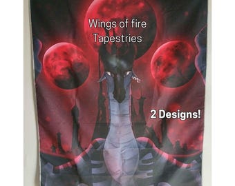 Wings Of Fire Tapestries ( 2 Designs )