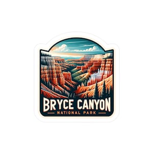 Bryce Canyon National Park Vinyl Aufkleber