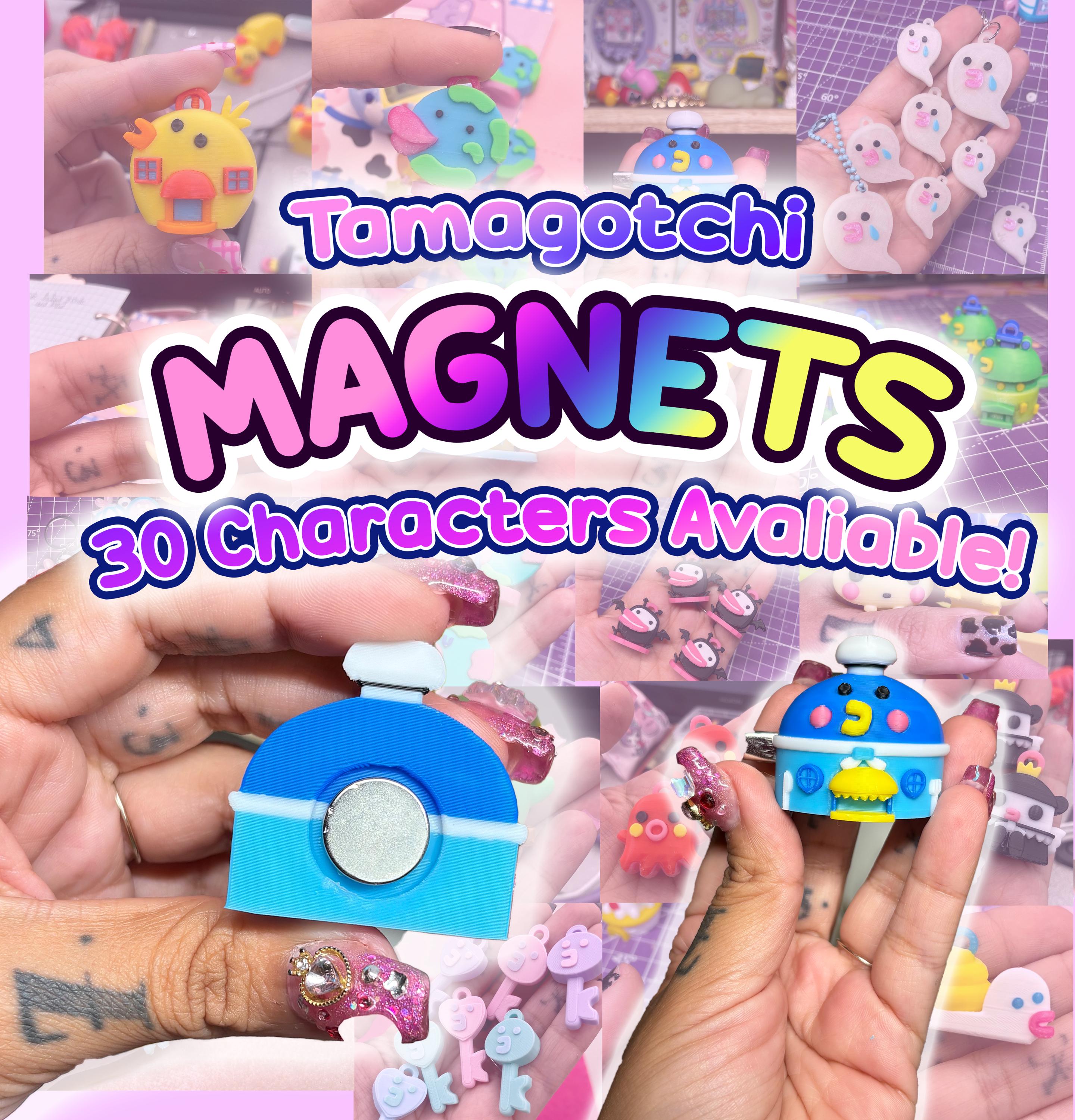 たまごっちマグネット！ - 30 種類のキャラクターが登場！3D プリント