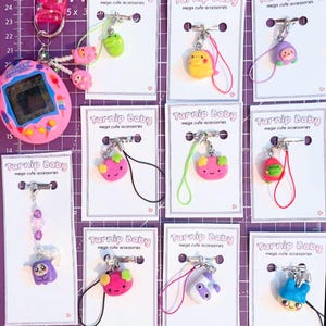 Classic Tamagotchi Character Charms