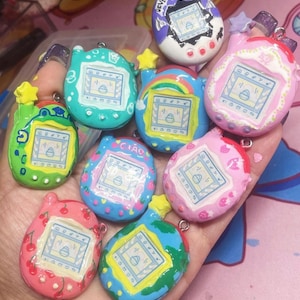 Tamagotchi Mini Replica Charms