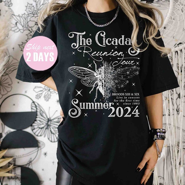 Cicada Shirt 2024, Cicada Concert Tour 2024, Year of the Cicadas Shirt, Funny Cicada Tee, Insect Lover Tee, Bug Lover Gift